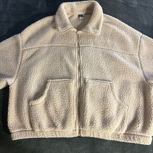 SHERPA ZIPUP SWEATER
